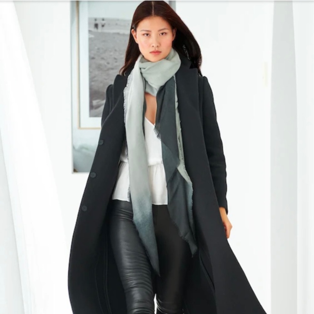 Brand new with tags- Grey ombré scarf